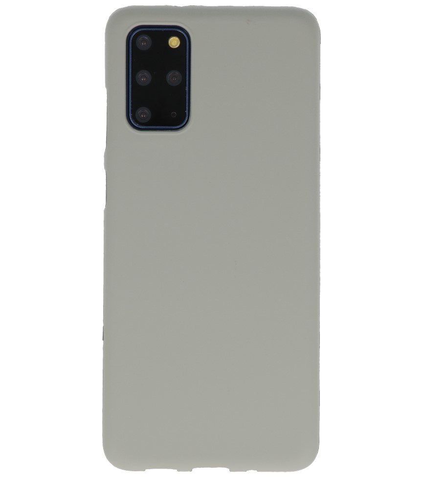 Color TPU Hoesje voor Samsung Galaxy S20 Plus Grijs