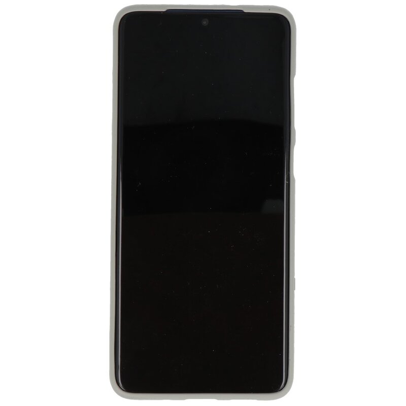Farve TPU taske til Samsung Galaxy S20 Plus Grå