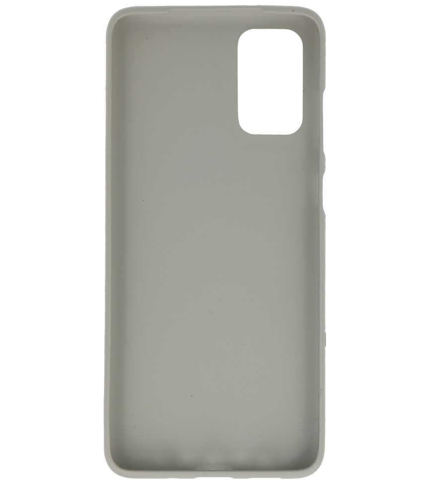 Color TPU Hoesje voor Samsung Galaxy S20 Plus Grijs