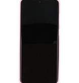 Color TPU Hoesje voor Samsung Galaxy S20 Plus Roze