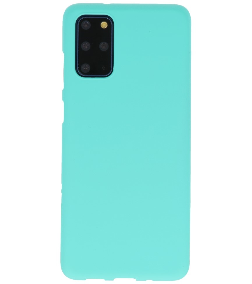 Color TPU Hoesje voor Samsung Galaxy S20 Plus Turquoise