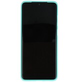 Farve TPU taske til Samsung Galaxy S20 Plus turkis