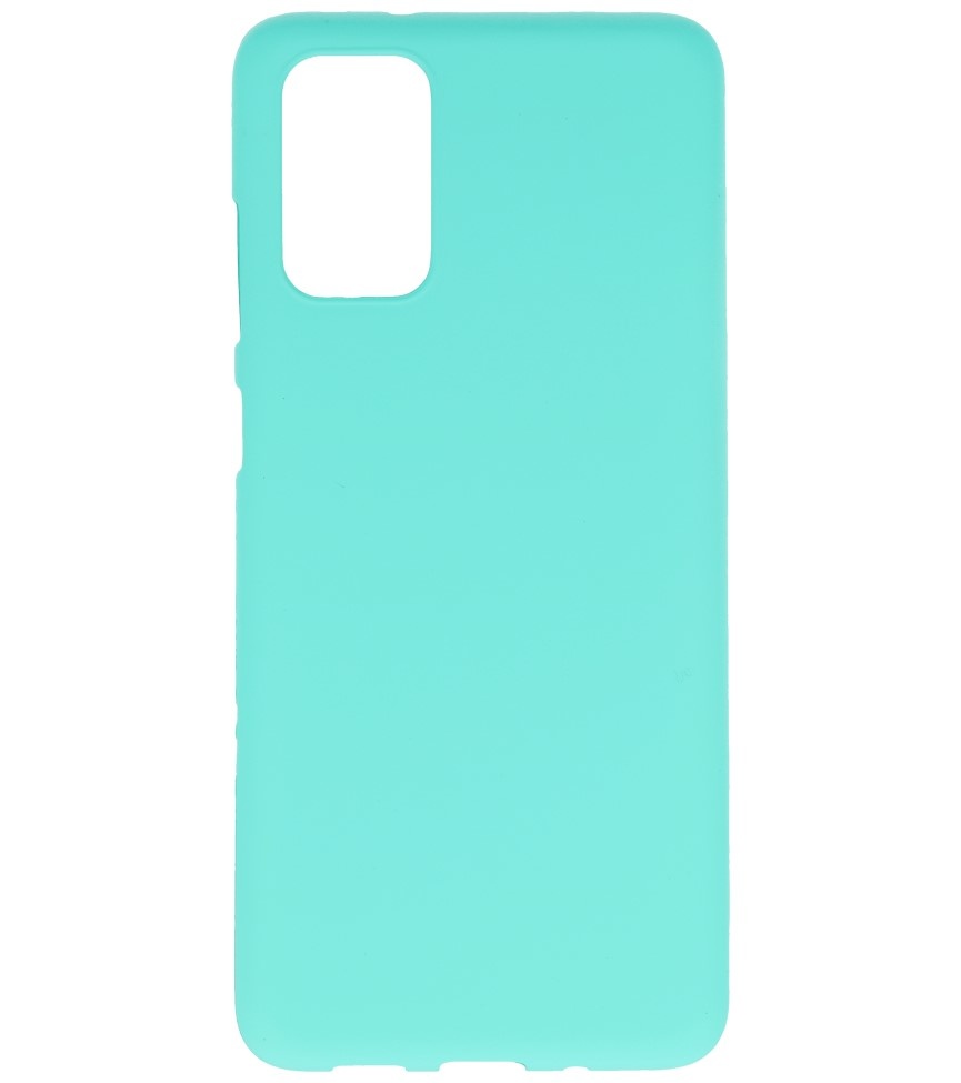 Color TPU Hoesje voor Samsung Galaxy S20 Plus Turquoise