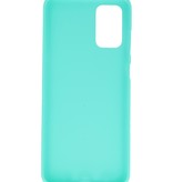 Color TPU Hoesje voor Samsung Galaxy S20 Plus Turquoise