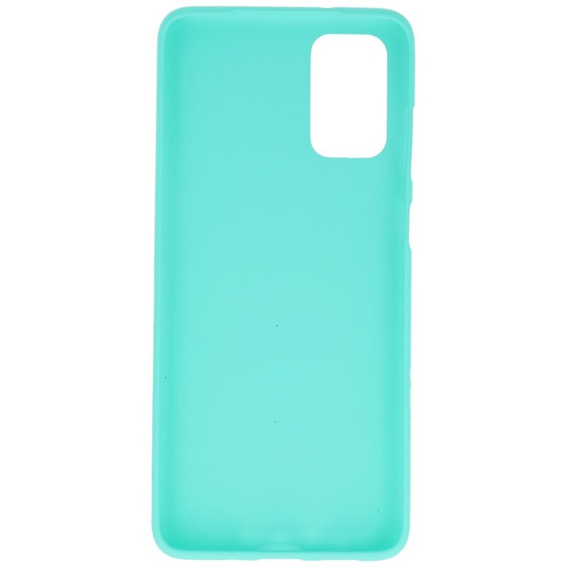 Funda de TPU en color para Samsung Galaxy S20 Plus Turquesa