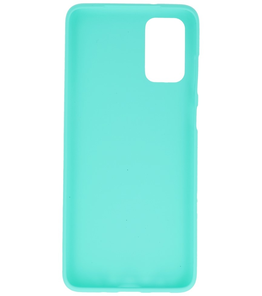Color TPU Hoesje voor Samsung Galaxy S20 Plus Turquoise
