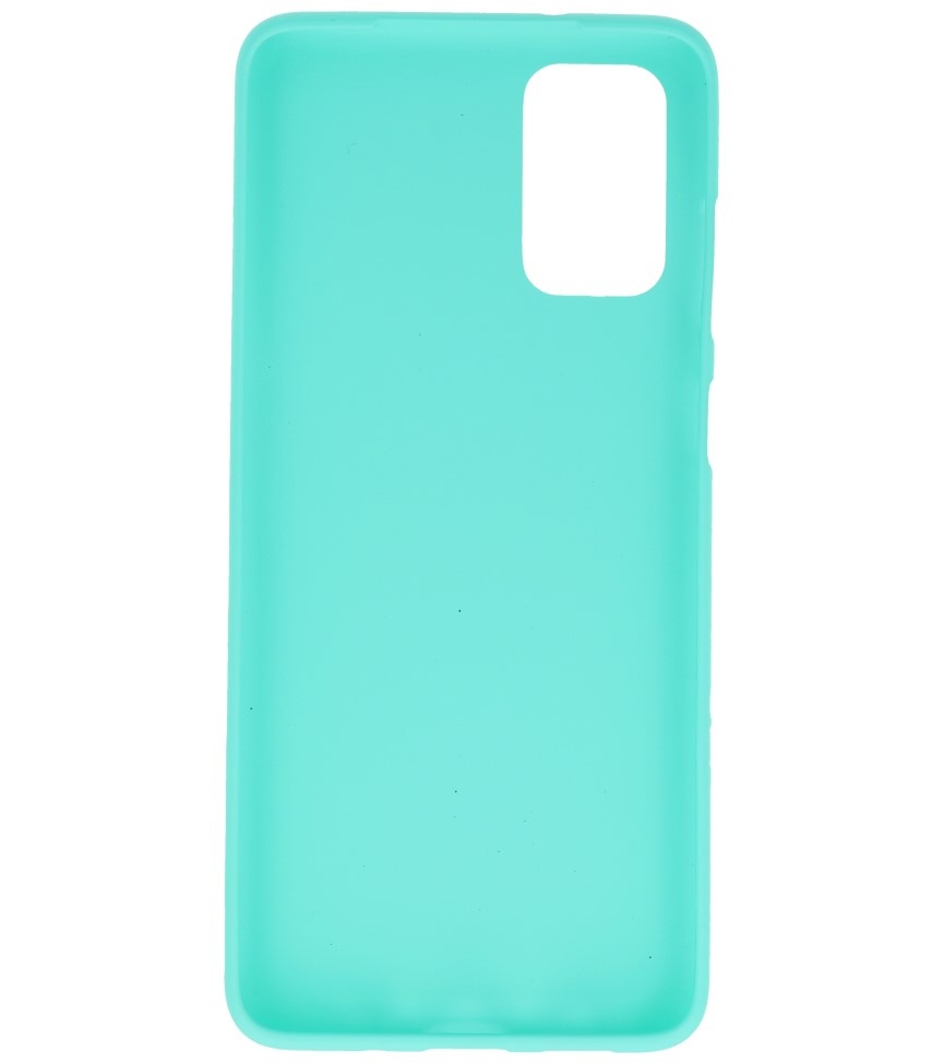 Coque en TPU couleur pour Samsung Galaxy S20 Plus Turquoise