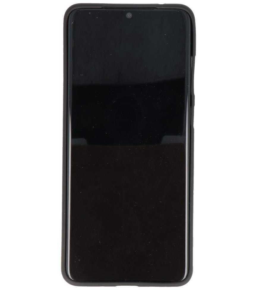 Farbige TPU-Hülle für Samsung Galaxy S20 Ultra Black