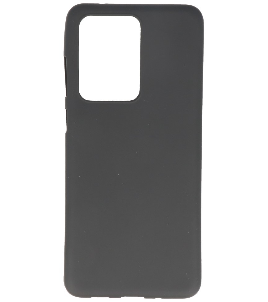 Farve TPU taske til Samsung Galaxy S20 Ultra Black