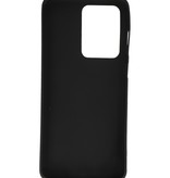 Farve TPU taske til Samsung Galaxy S20 Ultra Black