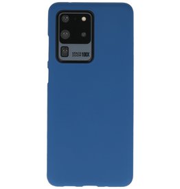 Coque en TPU couleur pour Samsung Galaxy S20 Ultra Navy