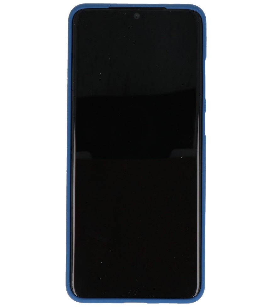 Farbige TPU-Hülle für Samsung Galaxy S20 Ultra Navy