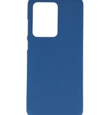 Coque en TPU couleur pour Samsung Galaxy S20 Ultra Navy