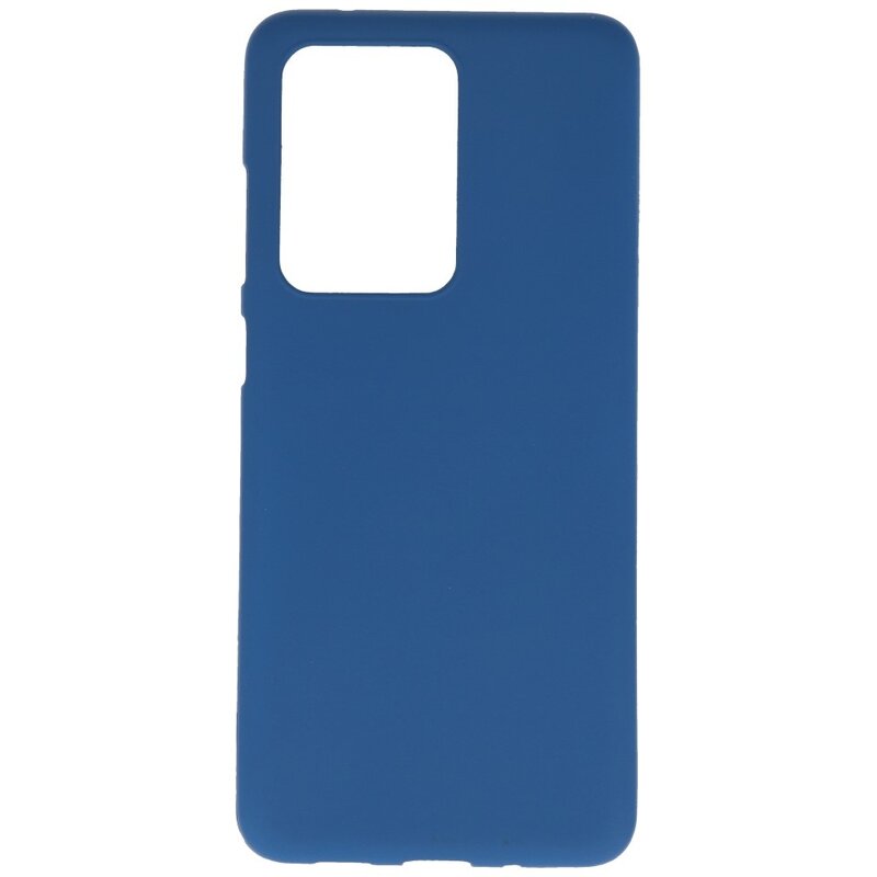 Custodia in TPU a colori per Samsung Galaxy S20 Ultra Navy