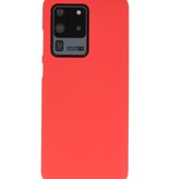 Color TPU Case for Samsung Galaxy S20 Ultra Red