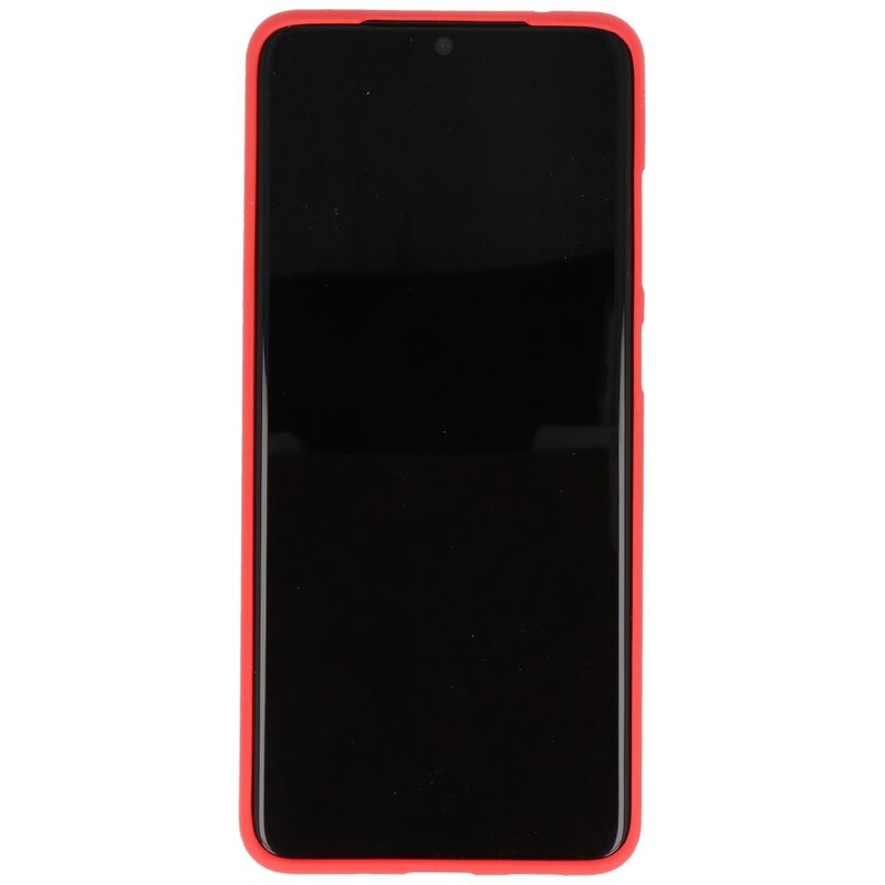 Color TPU Hoesje voor Samsung Galaxy S20 Ultra Rood