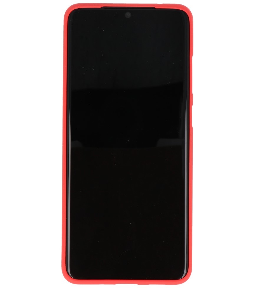 Color TPU Hoesje voor Samsung Galaxy S20 Ultra Rood