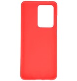 Farbige TPU-Hülle für Samsung Galaxy S20 Ultra Red