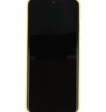 Custodia in TPU a colori per Samsung Galaxy S20 Ultra gialla
