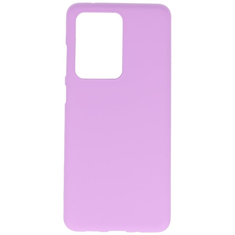Carcasa de TPU en color para Samsung Galaxy S20 Ultra Purple