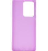 Farbige TPU-Hülle für Samsung Galaxy S20 Ultra Purple