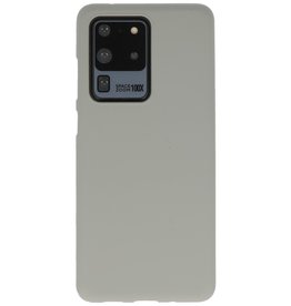 Color TPU Case for Samsung Galaxy S20 Ultra Gray