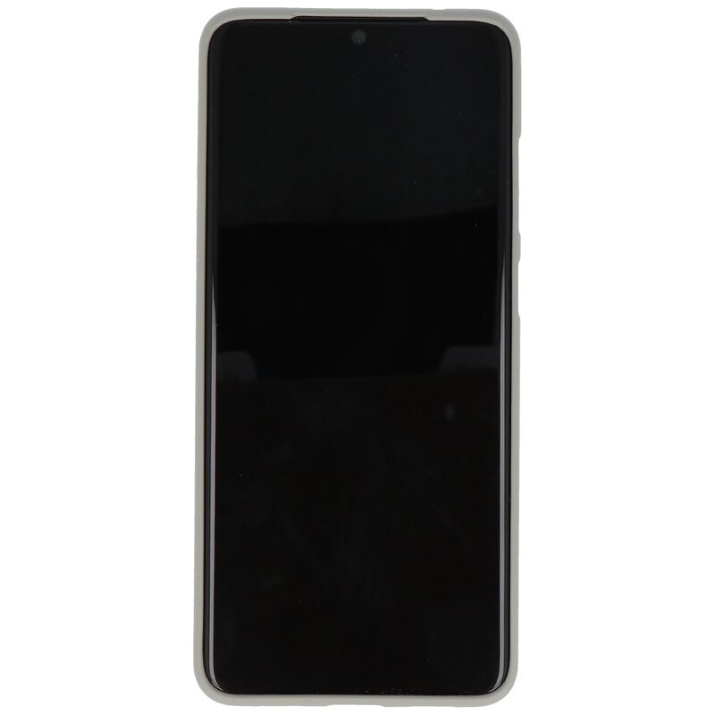Custodia in TPU a colori per Samsung Galaxy S20 Ultra grigia