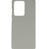 Farve TPU taske til Samsung Galaxy S20 Ultra Grey