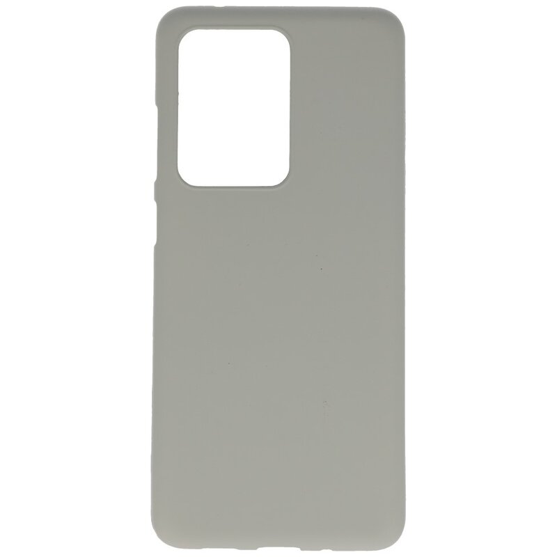 Custodia in TPU a colori per Samsung Galaxy S20 Ultra grigia