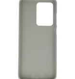 Farve TPU taske til Samsung Galaxy S20 Ultra Grey