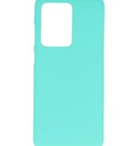 Coque en TPU couleur pour Samsung Galaxy S20 Ultra Turquoise