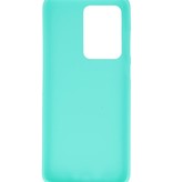 Coque en TPU couleur pour Samsung Galaxy S20 Ultra Turquoise