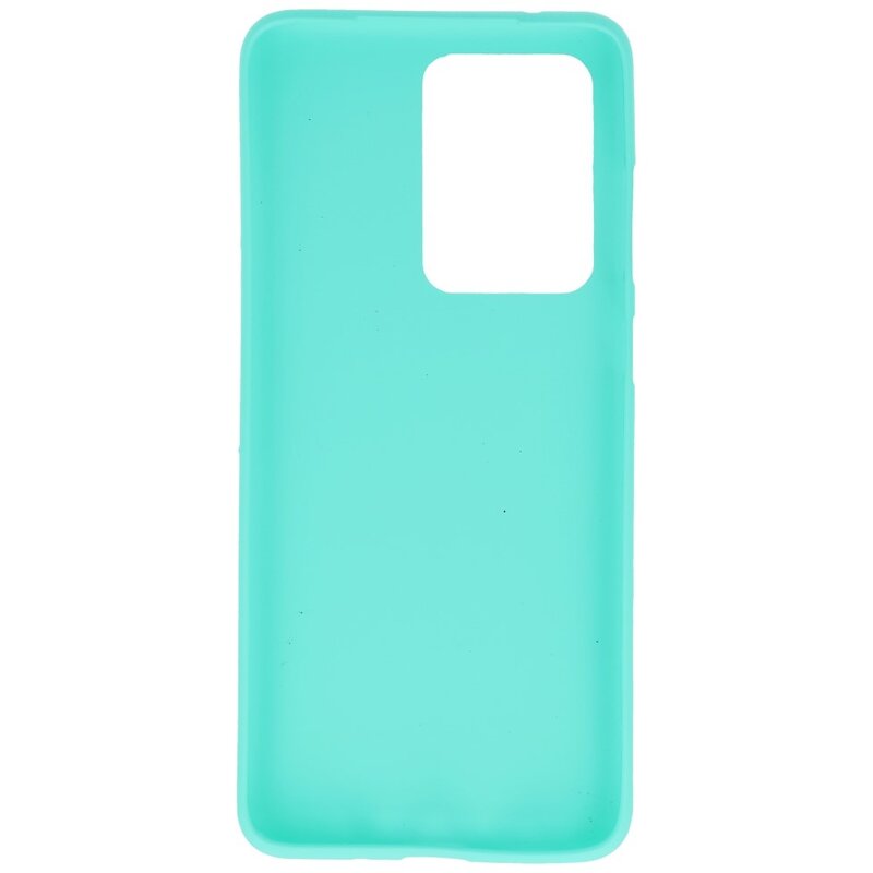 Custodia in TPU a colori per Samsung Galaxy S20 Ultra turchese