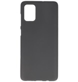 Funda de TPU en color para Samsung Galaxy A71 Negro