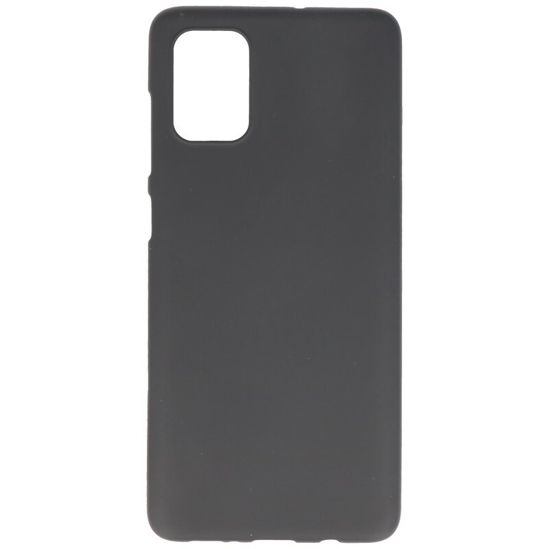 Funda de TPU en color para Samsung Galaxy A71 Negro