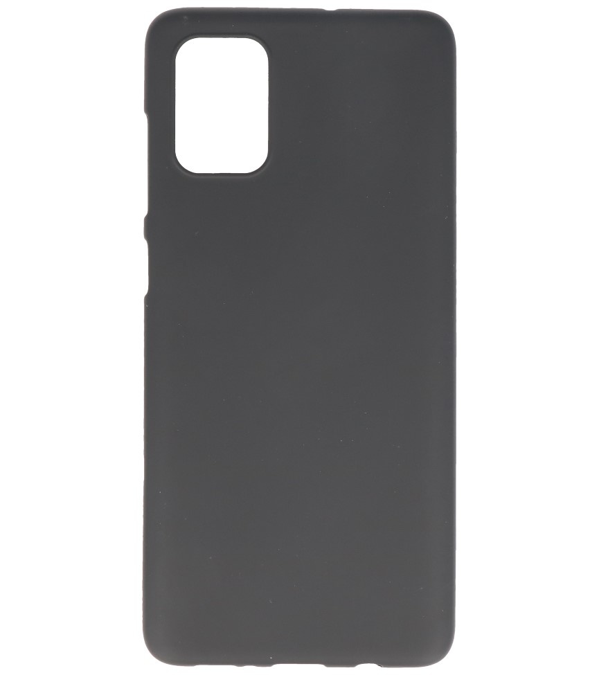 Coque TPU couleur pour Samsung Galaxy A71 Noir