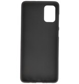 Custodia in TPU a colori per Samsung Galaxy A71 nera