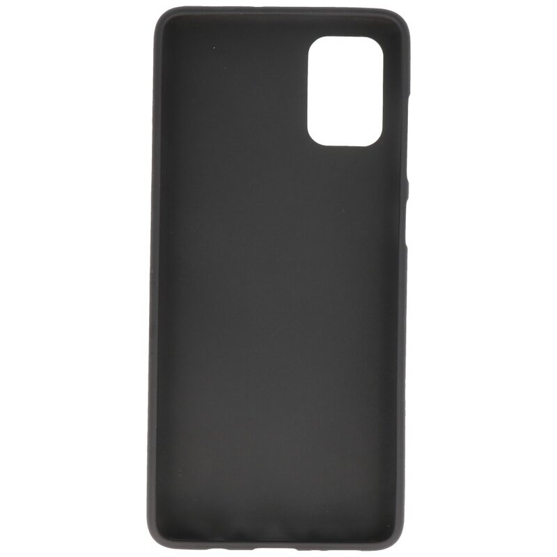 Coque TPU couleur pour Samsung Galaxy A71 Noir