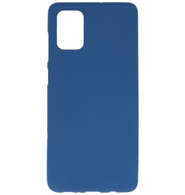 Custodia in TPU a colori per Samsung Galaxy A71 Navy