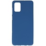 Coque en TPU couleur pour Samsung Galaxy A71 Navy