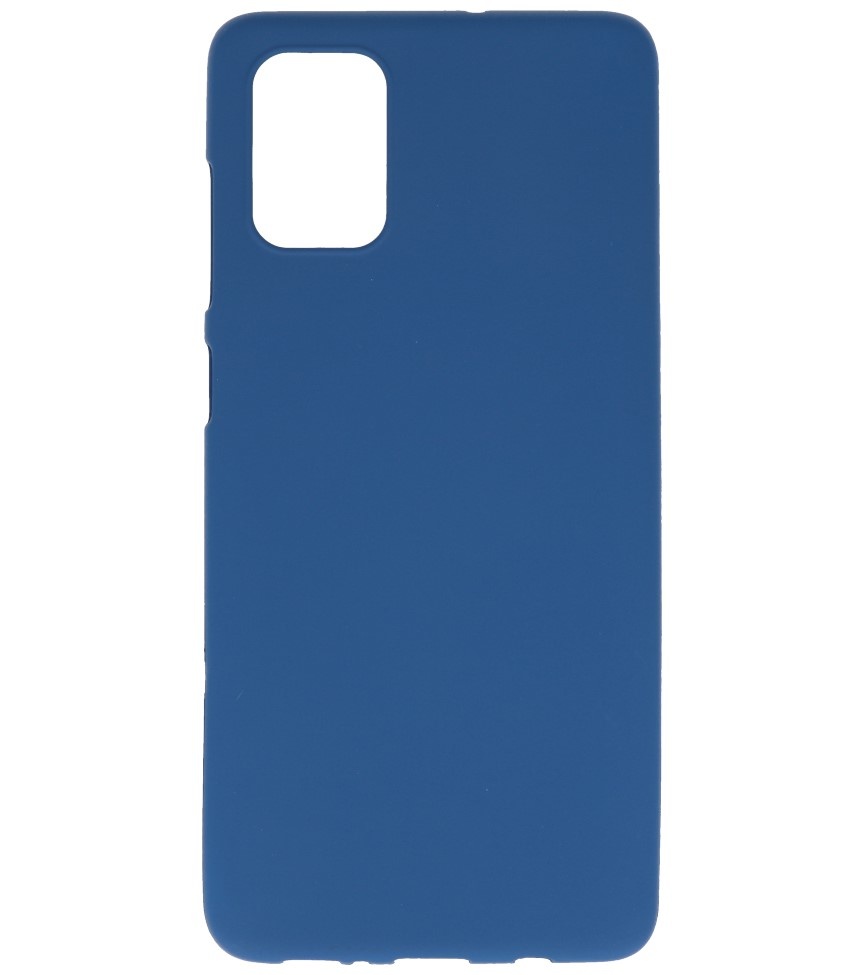 Funda de TPU en color para Samsung Galaxy A71 Azul marino