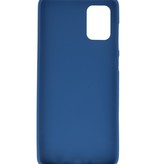 Coque en TPU couleur pour Samsung Galaxy A71 Navy