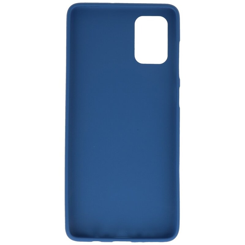 Custodia in TPU a colori per Samsung Galaxy A71 Navy