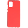 Farve TPU taske til Samsung Galaxy A71 rød