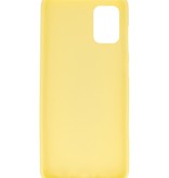 Color TPU Case for Samsung Galaxy A71 Yellow