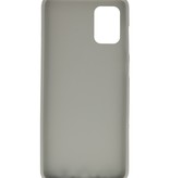 Farbige TPU-Hülle für Samsung Galaxy A71 Grau