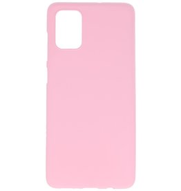 Color TPU Hoesje voor Samsung Galaxy A71 Roze