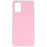 Coque en TPU couleur pour Samsung Galaxy A71 Rose
