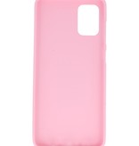 Color TPU Hoesje voor Samsung Galaxy A71 Roze