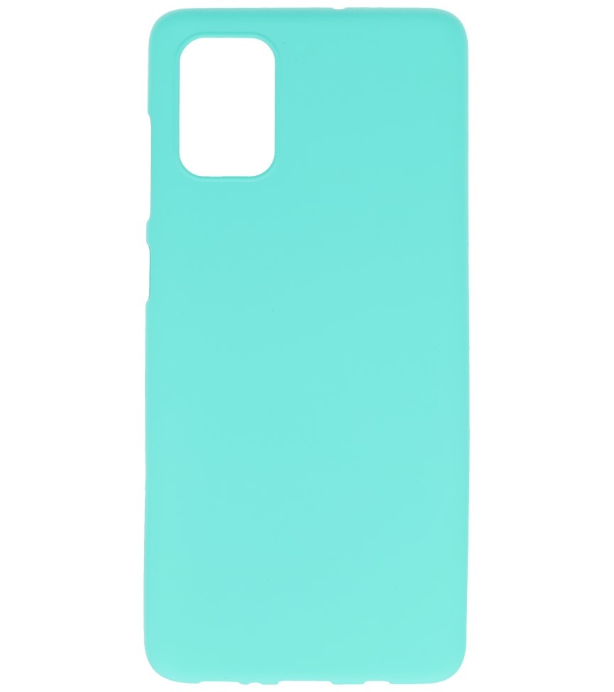 Funda de TPU en color para Samsung Galaxy A71 Turquesa